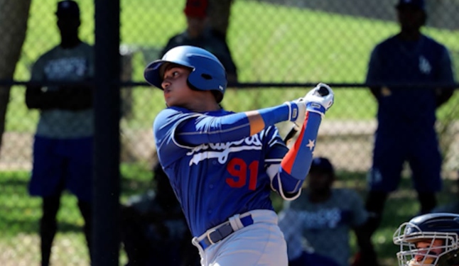 The kid behind the ranking: Dodgers' Diego Cartaya talks rapid rise